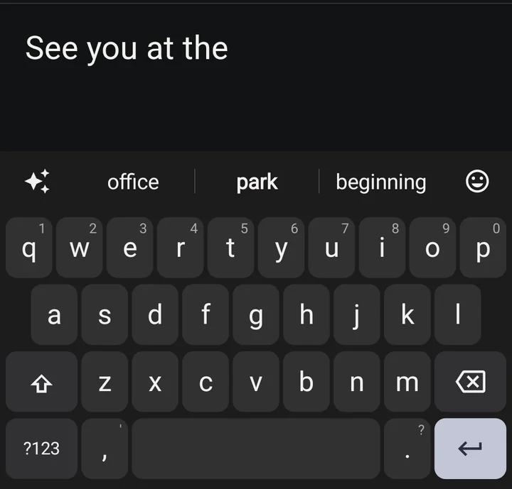 LocalType below the words “See you at the”. The strip offers office, park and beginning.